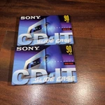 (2) Sony It Cassette Tape Min High Bias Type Ii Slim Slide Case C-90CDT2A. Fixed Price $12.00.