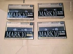 (4) Shape Mark 10 Sc Pro Studio Mastering Basf Super Chrome Cassette Tapes 90. Fixed Price $125.00.