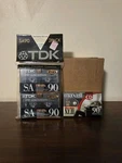 2 Tdk Type-ii Sa 1 Maxell Xl 90 Minute High Bias Blank Audio Cassettes New.. Fixed Price $29.99.