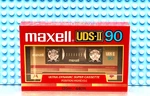 Maxell Uds Ii 90 Type Blank Cassette Tape (1) (sealed. Fixed Price $26.99.
