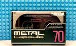 Maxell Metal Capsule 70 1990 Japan Type Iv Blank Cassette Tape (1) (sealed). Fixed Price $40.49.