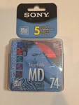 Sony Mdw 74CL Recordable Mini Disc (5 Pack Min) Color Collection New. Fixed Price $29.99.
