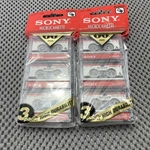 Sony Microcassettes (2) 3 Packs MC-60 Tapes. Fixed Price $20.00.