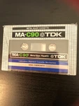 Vintage Tdk MA-C90 Metal Alloy Cassette Tape 1979 Sealed. Fixed Price $53.30.