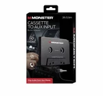 Monster Cassette To 3.5MM Aux Input Audio Adapter With Hands-free Calling. Fixed Price $14.99.