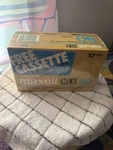 Vintage Maxell Xlii 90 Extra Fine 10 Pk Blank Cassettes Made Japan Sealed Nos. Fixed Price $150.00.