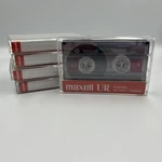 Five Blank Audio Cassette/ Maxell Ur 90 Minutes/ Normal Bias/ Iec Type C1. Fixed Price $20.00.