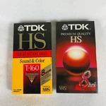 Tdk Premium Quality T-160 Video Cassette 8 Hour Two Vhs Tapes New Sealed. Fixed Price $19.80.