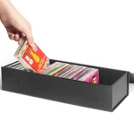 Tutata Cassette Tape Storage Box, Holder 14.25 4.5 3 Inch,. Fixed Price $20.05.