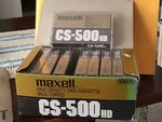 Maxell CS-500HD Data Cassettes CS500HD New Box Of 10 Free Shipping. Fixed Price $79.00.