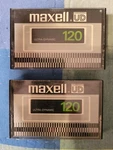 Two Vintage Maxell Ultra Dynamic Ud 120 Cassette Tapes - Used. Fixed Price $20.00.