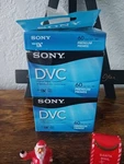 Sony Dvc Mini 5 Pack Blank Tapes Digital Video Cassettes DVM60PRR/6C. Fixed Price $40.00.