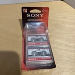 Sony Microcassette Tapes Minutes 4 MC-90 New Old Stock Open Package. Fixed Price $11.88.