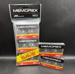 Of 5: 3-PACK Memorex Db Series 90 Minute Blank Cassette Tapes + 2 Sealed New. Fixed Price $15.00.