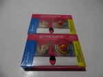 Lot Of 2 Scotch Scream"r" 45MIN Blank Audio Cassette Tape New Sealed Recording. Fixed Price $9.95.