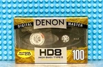 Denon HD-8 100 1993 Usa Type Ii Blank Cassette Tape (1) (sealed). Fixed Price $35.99.