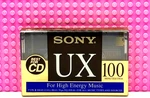 Sony Ux 100 1992 Usa Type Ii Cassette Tape (1) (sealed). Fixed Price $26.99.