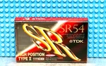 Tdk Sr 54 1992 Japan Type Ii Blank Cassette Tape (1) (sealed). Fixed Price $29.69.