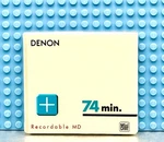Denon CMD-74N-G Blank Mini Disc (1) (sealed). Fixed Price $17.99.