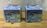 New Sony Md 80-MINUTE / Re-recordable Mini-disc 10 Packs Lot Of (2). Fixed Price $129.99.