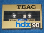 Teac HDX90, High Bias Position Blank Cassette Tape, Made In Japan, Sealed. Fixed Price $129.99.