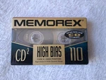 Memorex CD2 High Bias Output 110 Type Ii Cassette Tape New Sealed. Fixed Price $13.48.