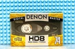 Denon HD-8 74 1993 Usa Type Ii Blank Cassette Tape (1) (sealed). Fixed Price $35.99.