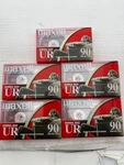 Maxell Ur 90 Audio Cassette Tapes Normal Bias 5 Pack. Fixed Price $21.78.