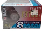 8 Blank Audio Cassettes Basf Ferro Extra 90 Iec Tapes Min Normal Position. Fixed Price $49.99.