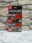 New Sealed 2 Pack Maxell Normal Bias Ur 90 Minute Blank Audio Cassette. Fixed Price $8.99.
