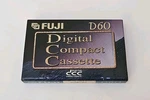 Fuji D-60 Dcc New Blank Digital Cassette Tape Single. Fixed Price $25.50.