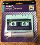 Vintage Coby Audio Head Cleaner (CO-HD6). Fixed Price $14.99.
