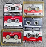 Vintage Microcassette Tape Lot Of Sony Panasonic Realistic MC-60 MC-90. Fixed Price $18.00.