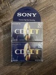2 Pack Sony Cd-it Type Ii High Bias 90 Min Cassette Tapes Brand New Sealed. Fixed Price $14.99.