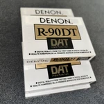 Dat Denon R-90DT Digital Audio Tape (sealed) Made In Japan New, White Label. Fixed Price $40.00.