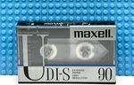 Maxell Ud I-s 90 1986 Europe Type Blank Cassette Tape (1) (sealed). Fixed Price $26.99.