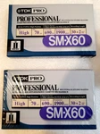 Sealed 2X Tdk Pro SM-X60 Super Precision Anti-resonance Cassette Mechanism Tapes. Fixed Price $49.95.