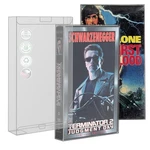 Malko 10 Vhs Tape Protector Case Protective Pack, Transparent. Fixed Price $20.31.