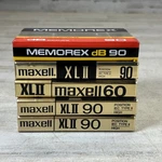 Maxell Xlii High Bias Cassette Tape Lot Memorex Db 90 Sealed Type. Fixed Price $33.97.
