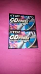Lot 2 Tdk Cd Power 110 Audio Cassette Tapes Brand New Sealed. Fixed Price $10.99.