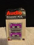 2 Pack Gemini Cassette/micro Mc 60 Tapes Nos Unopened. Fixed Price $6.99.