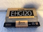 Tdk EHG120 E-hg Metal Particle 8MM Camcorder Video Cassette Ntsc P6-120 New. Fixed Price $9.99.
