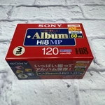 Sony HI8 Minute Video Cassestes Pack 3P6-120HMPL. Fixed Price $21.95.