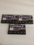 3 Maxell Capsule Metal 90 Type Iv. Blank Cassette Tape. New & Sealed. 1992.. Fixed Price $79.95.