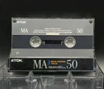 (used) Tdk Ma 50 Blank Audio Cassette Tape Type Iv Metal Position Japan 1990. Fixed Price $17.99.