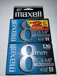 Pack Maxell 8MM Gx-mp 120 Blank Sealed Camcorder Videotapes New. Fixed Price $15.00.