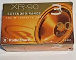 Radio Shack 3 Pack Of XR90 Extended Range Blank Audio Cassette Tapes Sealed. Fixed Price $5.99.