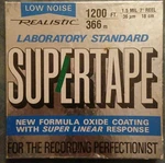 Realistic Low Noise Inch 1200 Feet Supertape Laboratory Standard Usa 44-1878A. Fixed Price $11.68.