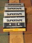 Realistic Supertape XR-90 Blank Audio 44-922 New Cassettes. Fixed Price $25.00.