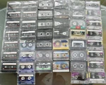 45 Cassette Audio Tapes With Cases 90 Minutes Tabs On Various Brands Used. Fixed Price $19.99.